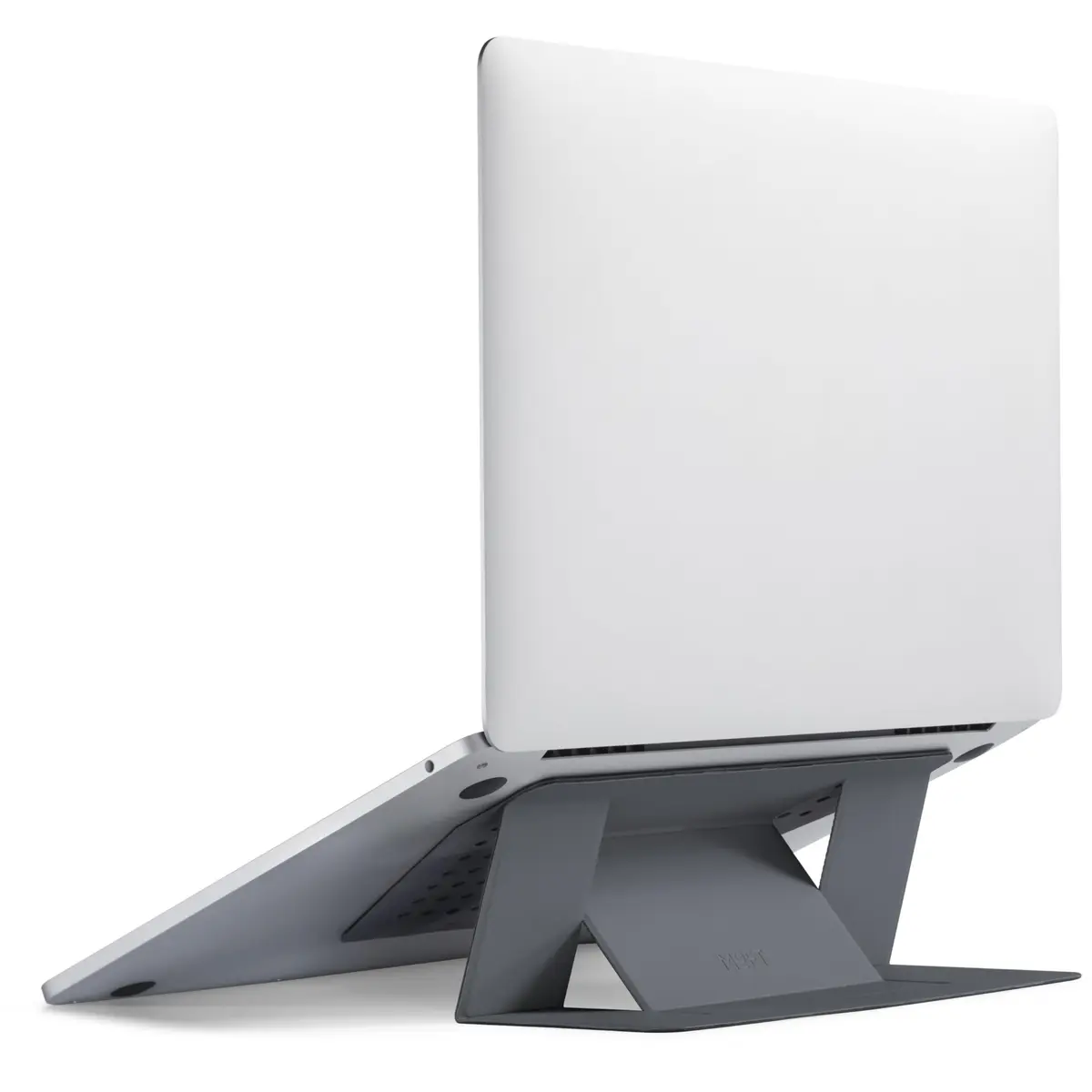 MOFT Invisible Slim Laptop Stand Grey | Adjustable & Reusable for Up to 15.6" - main product image