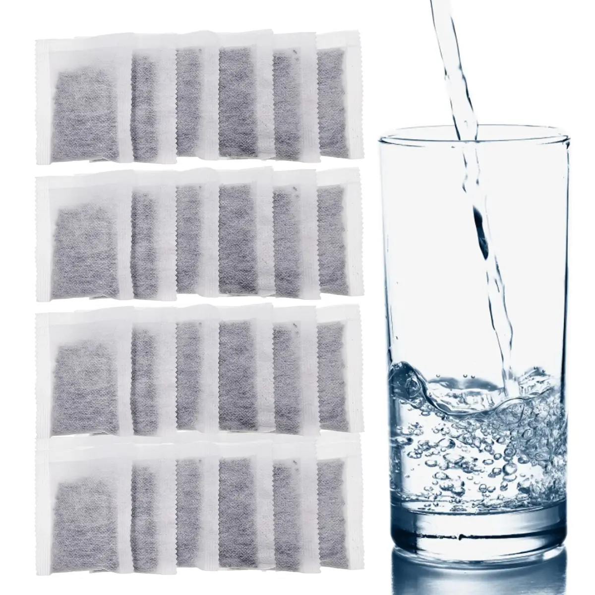 ShuRex 12 Pack Activated Charcoal Distiller Filters for Megahome Distillers | Removes Chlorine & VOCs, Coconut Shell Activated Carbon, 1 Year Supply - view 2
