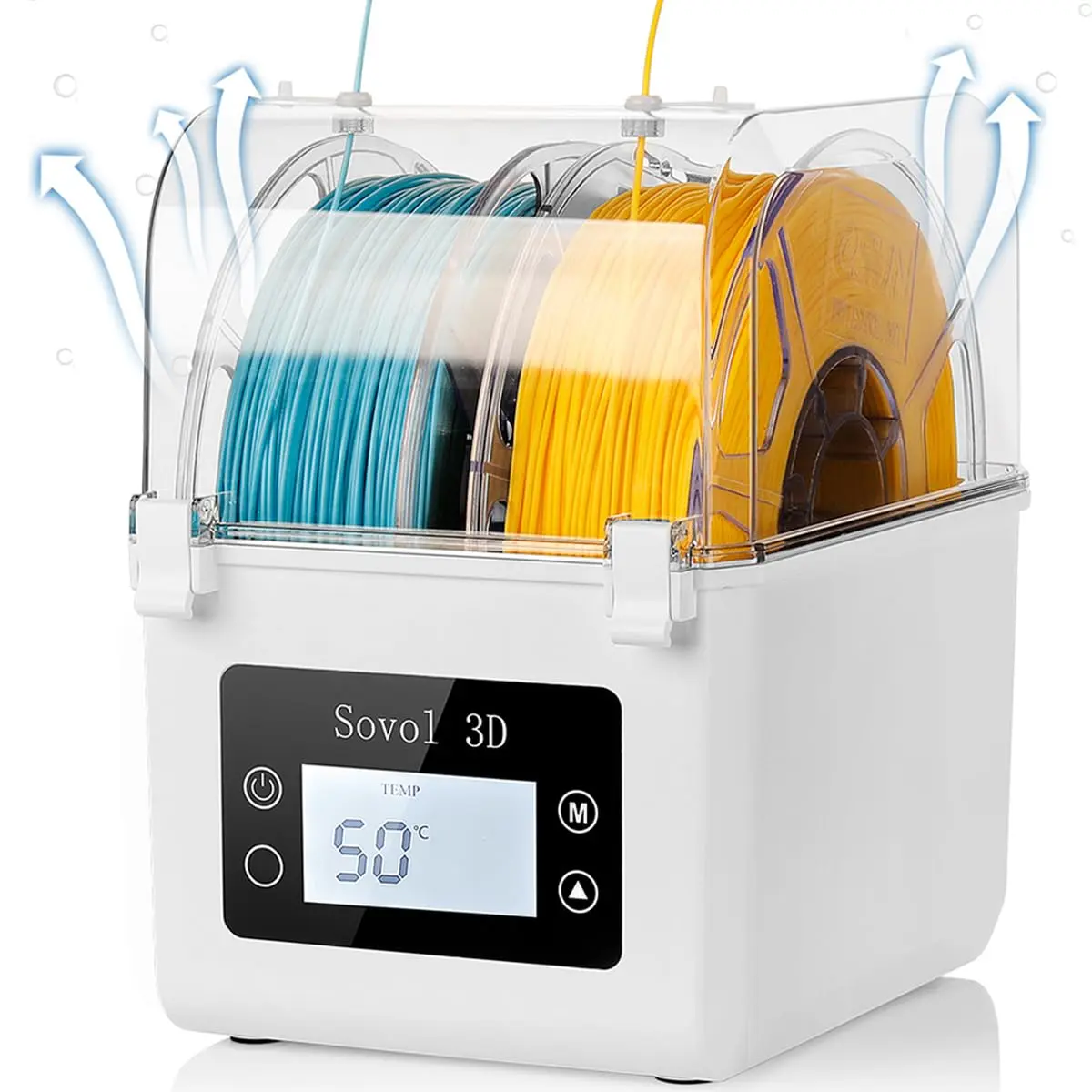Sovol Filament Dryer 2026, SH01 Filament Dehydrator 3D Printer Spool Holder | Keep Filament Dry & Improve Prints - main product image