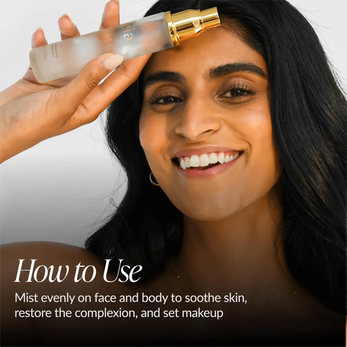 Beia Daily Hydrating & Setting Mist 15ml (0.5 Fl Oz) | Vegan Cruelty-Free Face Mist - view 5