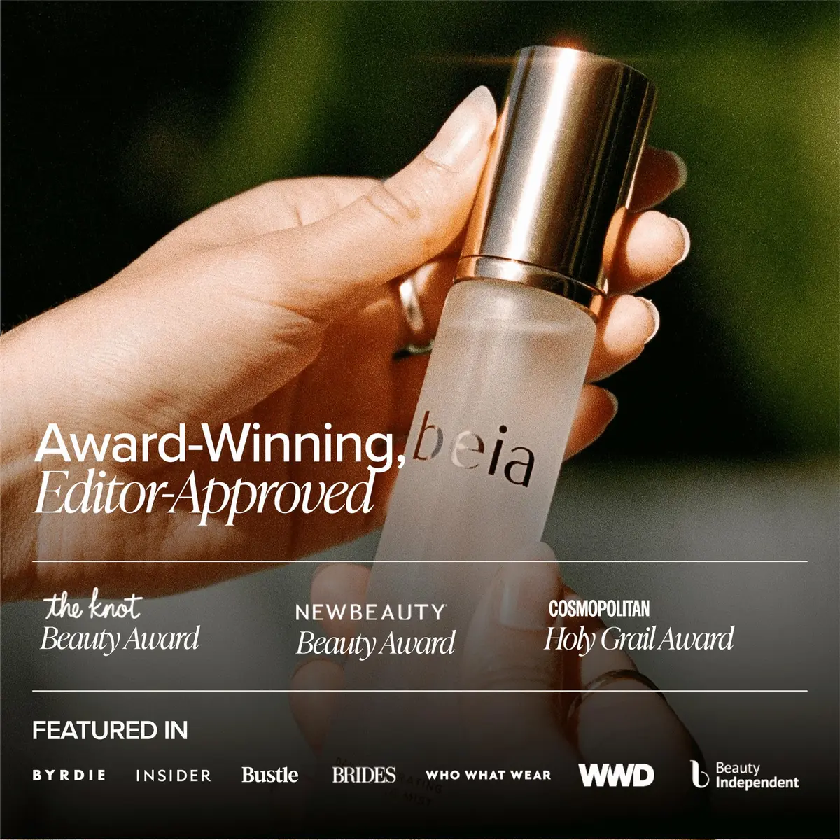 Beia Daily Hydrating & Setting Mist 15ml (0.5 Fl Oz) | Vegan Cruelty-Free Face Mist - view 6