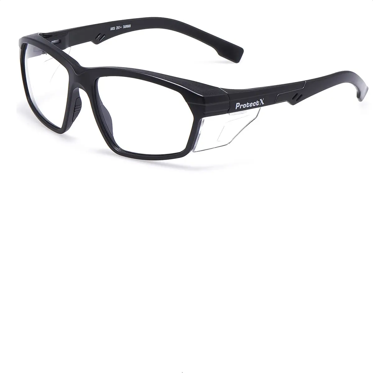 ProtectX Voyager Clear Super Light Safety Glasses | ANSI Z87.1 Rated, Anti-Fog, UV Protection - main product image