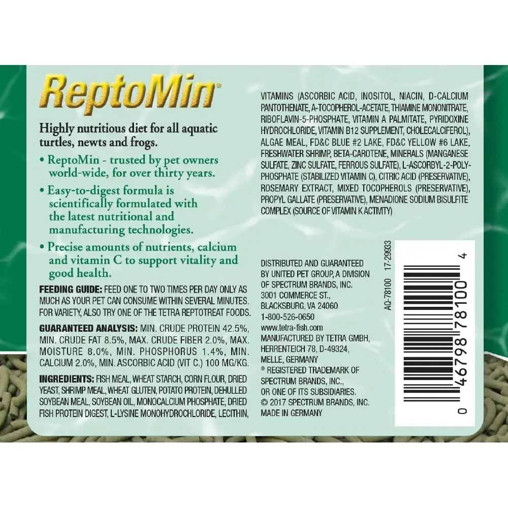 Tetra ReptoMin Floating Food Sticks for Aquatic Turtles, Newts and Frogs 90 g (3.17 oz) | Scientifically Formulated Daily Diet - view 5