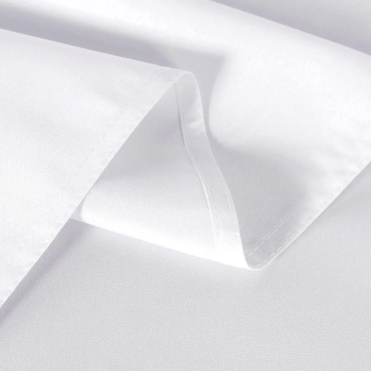 sancua 2 Pack White Table Cloth 60x120 Inch | Perfect for 8ft Rectangle Tables - view 5