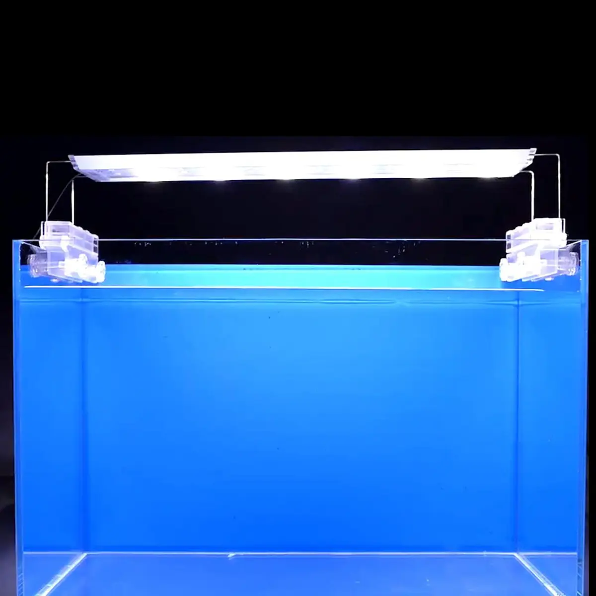 ELEBOX Aquarium Background Blue Black Fish Tank Background 71.7" | 3D HD Double-Sided Aquarium Decor - view 3
