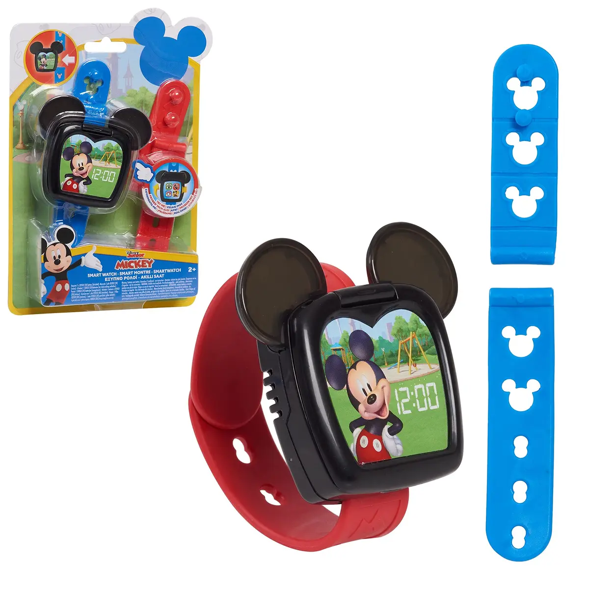 Disney Mickey Mouse Funhouse Smart Watch for Kids, Toddler Toy with Lights & Sounds, Ages 2+ | Realistic & Customizable - main product image