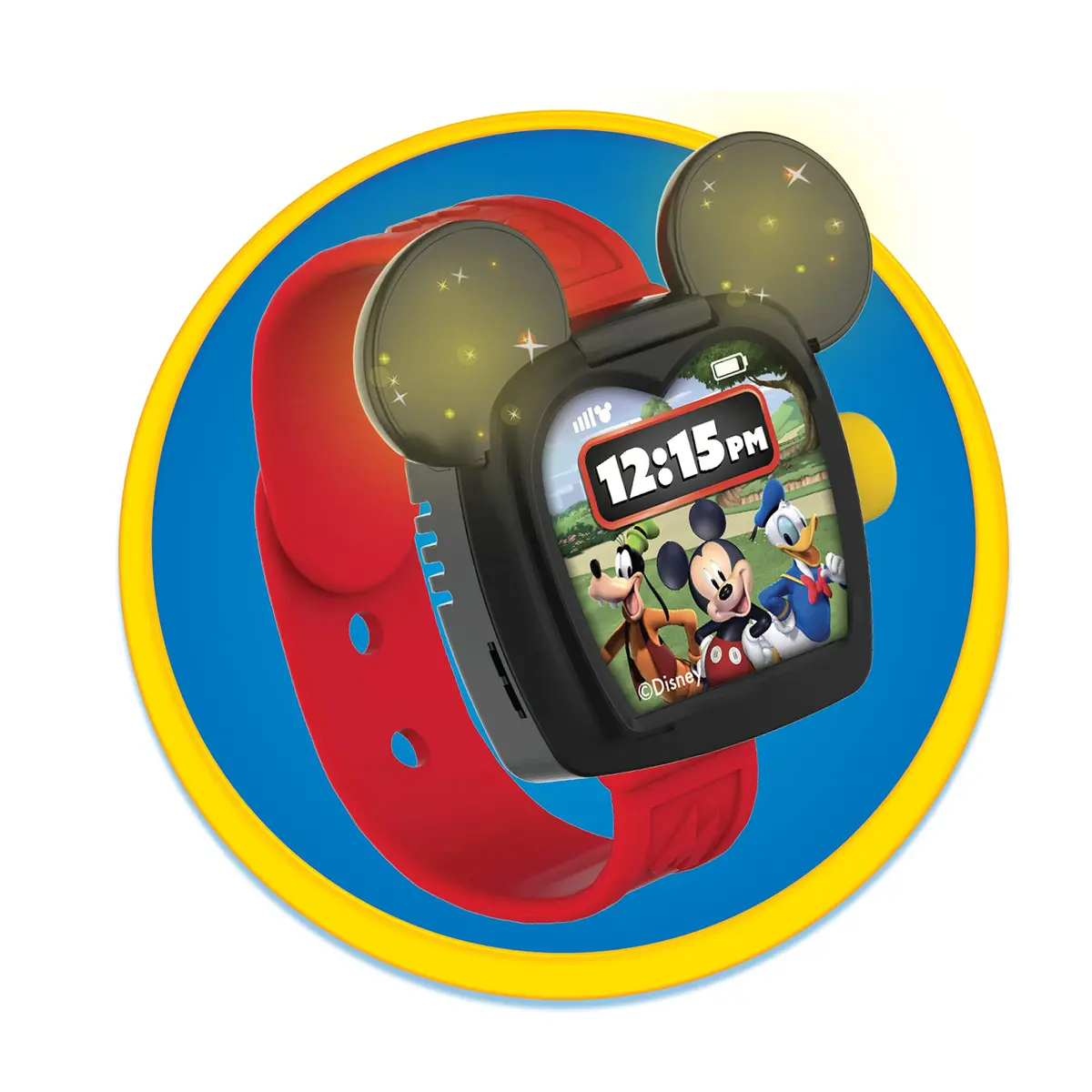 Disney Mickey Mouse Funhouse Smart Watch for Kids, Toddler Toy with Lights & Sounds, Ages 2+ | Realistic & Customizable - view 3