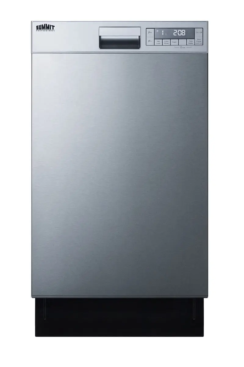 Summit Appliance 18 in. Top Control Dishwasher in Stainless Steel | ADA Compliant with Digital Touch Controls - main product image