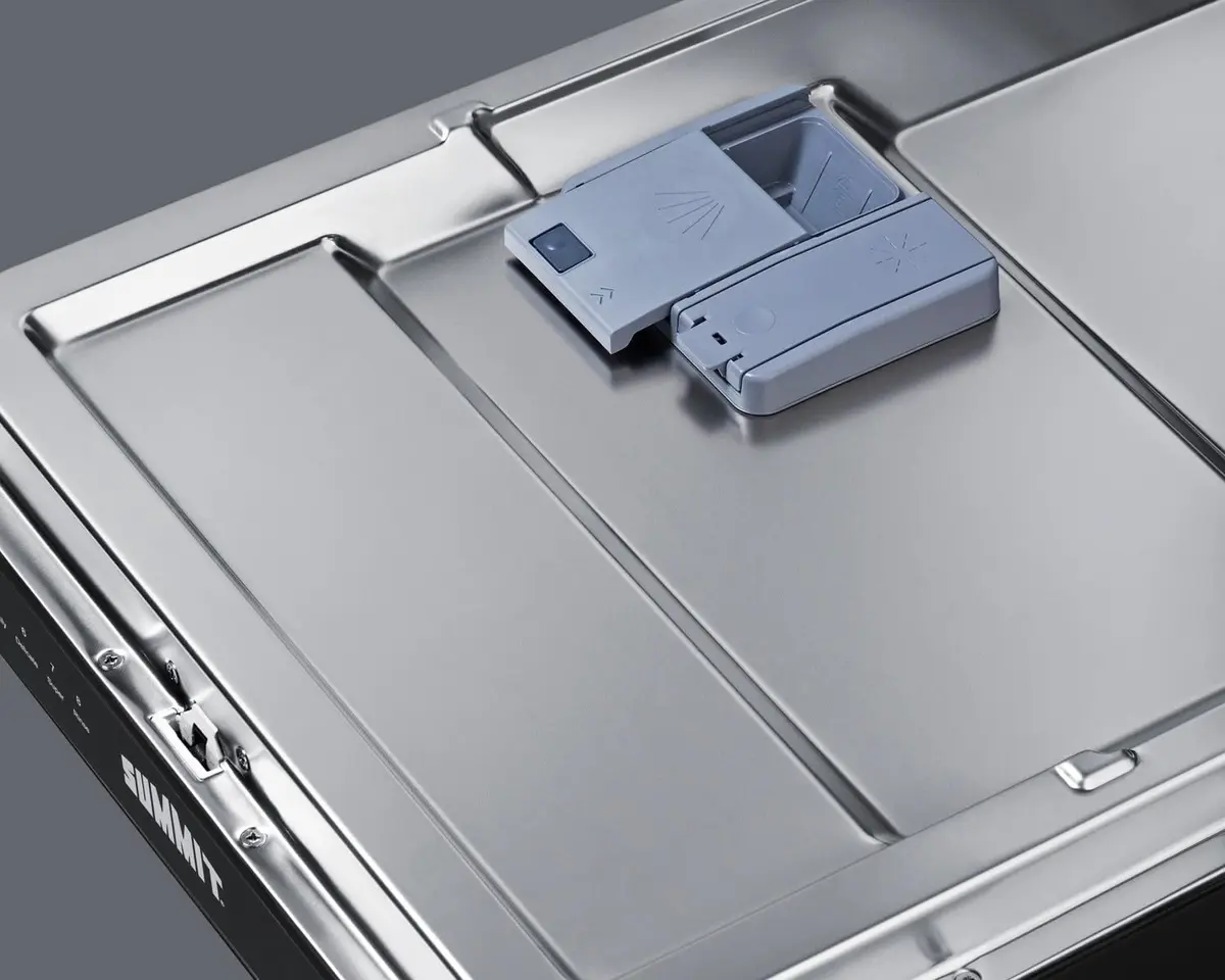 Summit Appliance 18 in. Top Control Dishwasher in Stainless Steel | ADA Compliant with Digital Touch Controls - view 5