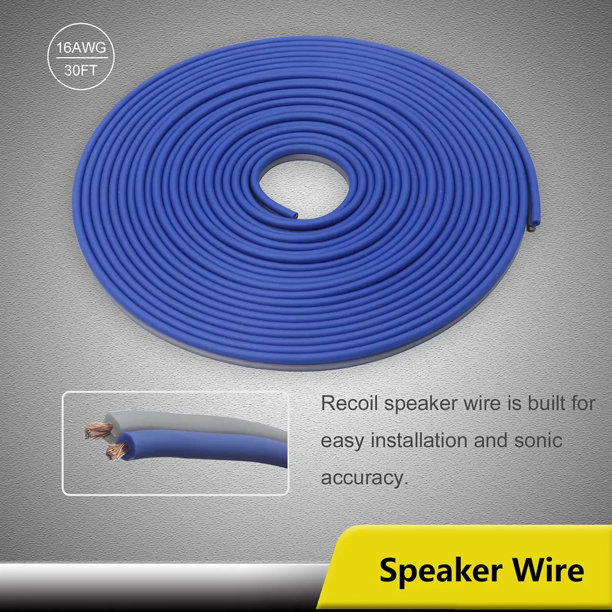 RECOIL RC4D True 4 Gauge Car Audio Wiring Kit | Premium Amplifier Installation - view 5