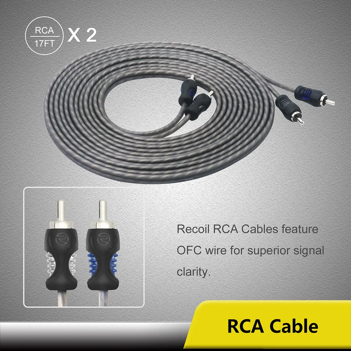 RECOIL RC4D True 4 Gauge Car Audio Wiring Kit | Premium Amplifier Installation - view 4