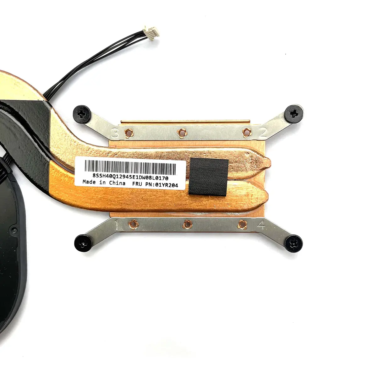 BestParts CPU Cooling Fan with Heatsink for Lenovo ThinkPad X1 Carbon 6Th | 5V Aluminum Active Cooling - view 4