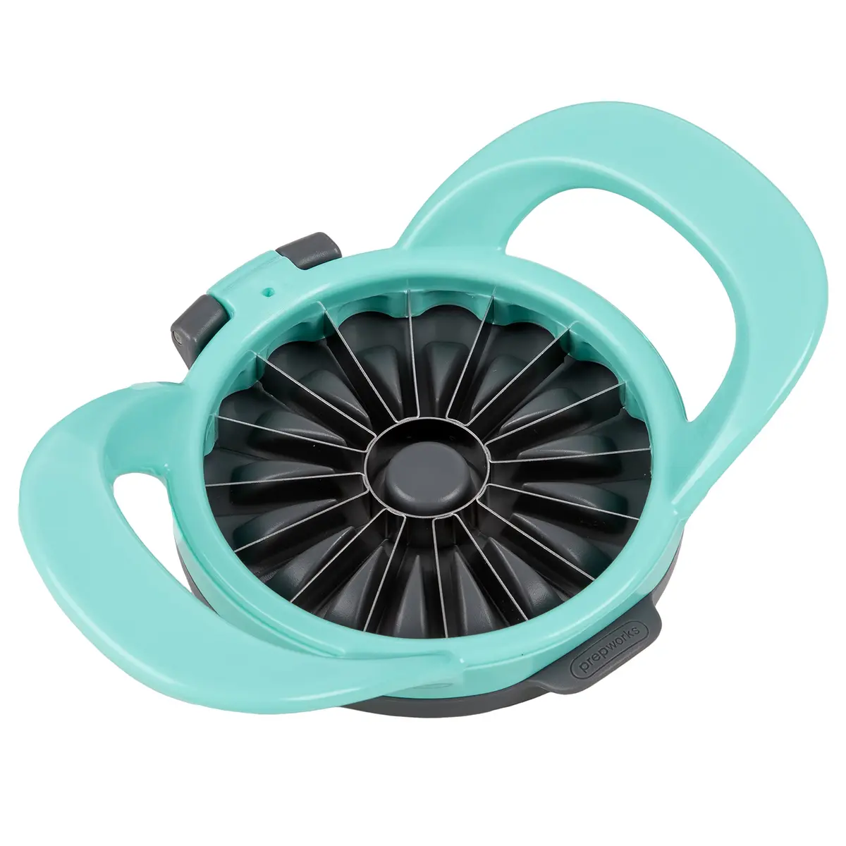 Progressive 16-Slice Thin Apple Slicer & Corer | Dishwasher Safe, Turquoise - view 2