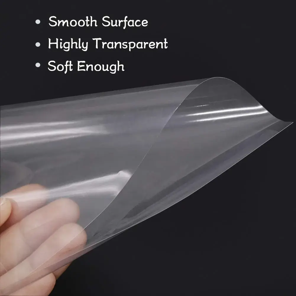 BYKITCHEN Clear Acetate Cake Collar Roll 20cm x 10m (8in x 32.8ft) | Food Grade PP for Mousse & Chocolate Shaping - view 3