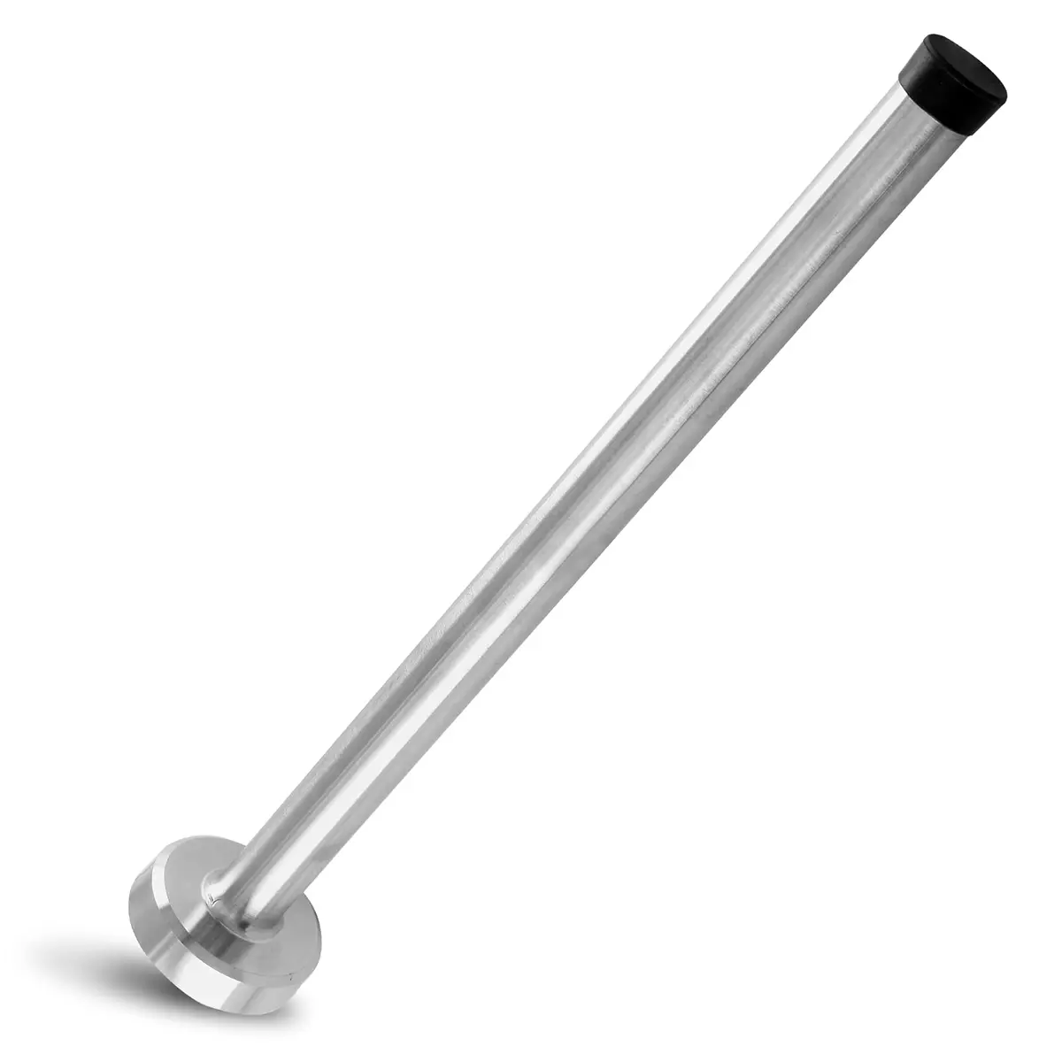 BokWin 10 Inch Wall Mount Door Stopper, Stainless Steel, Brushed Finish | Protects Walls & Doors - main product image