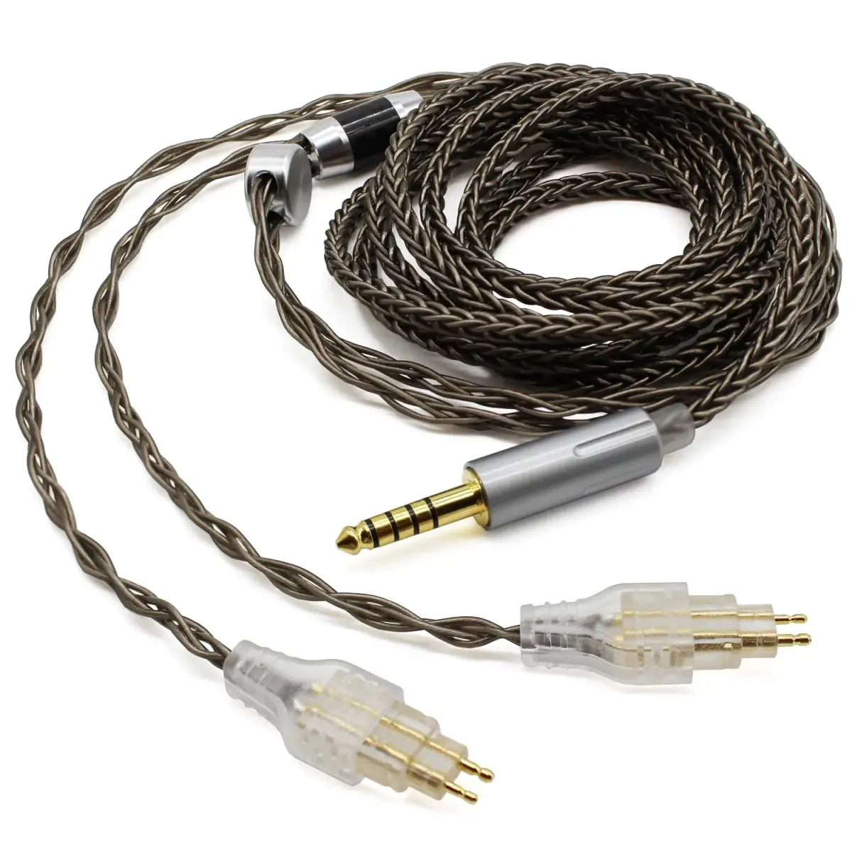 Youkamoo 4.4mm Balanced Audio Upgrade Cable 1.8m (6ft) | Silver Plated Braided for Sennheiser HD600 Series - view 4
