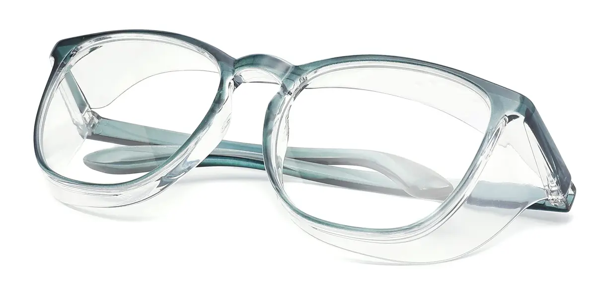 Alsenor Safety Glasses with Anti-Fog & Blue Light Blocking, Clear Polycarbonate Lenses | Impact Resistant Eyewear - view 2