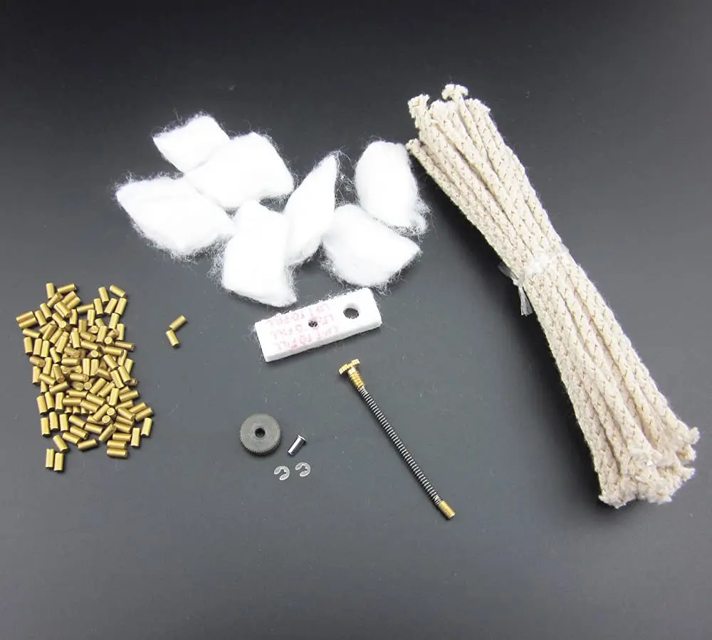Sybboda Universal Lighter Repair Kit for Petrol Gas Lighters | Complete Tune-Up Pack with Flint Stones & Cotton - main product image