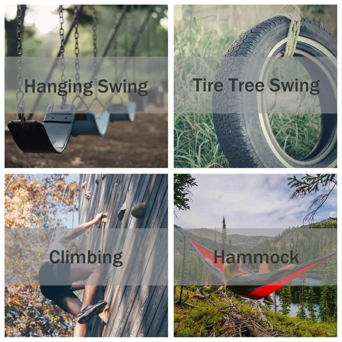 PROND 35kN Swing Swivel Rotational Device with Carabiner, 73g (2.58oz) — Heavy Duty for Tree Swings & Aerial Dance - view 6