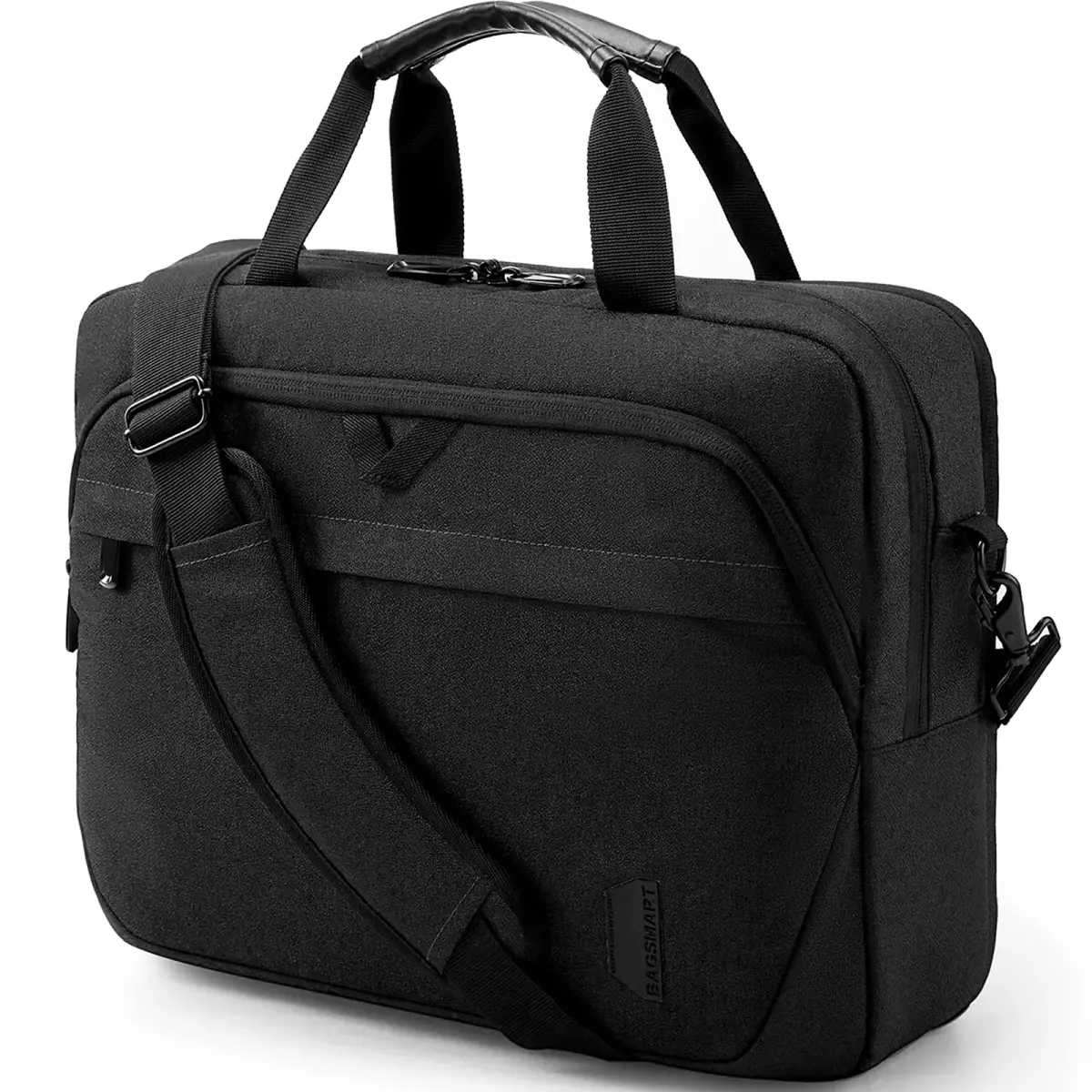 BAGSMART Laptop Bag 15.6 Inch Briefcase for Men & Women | Water-Repellent Work Bag with Lockable Zippers - main product image