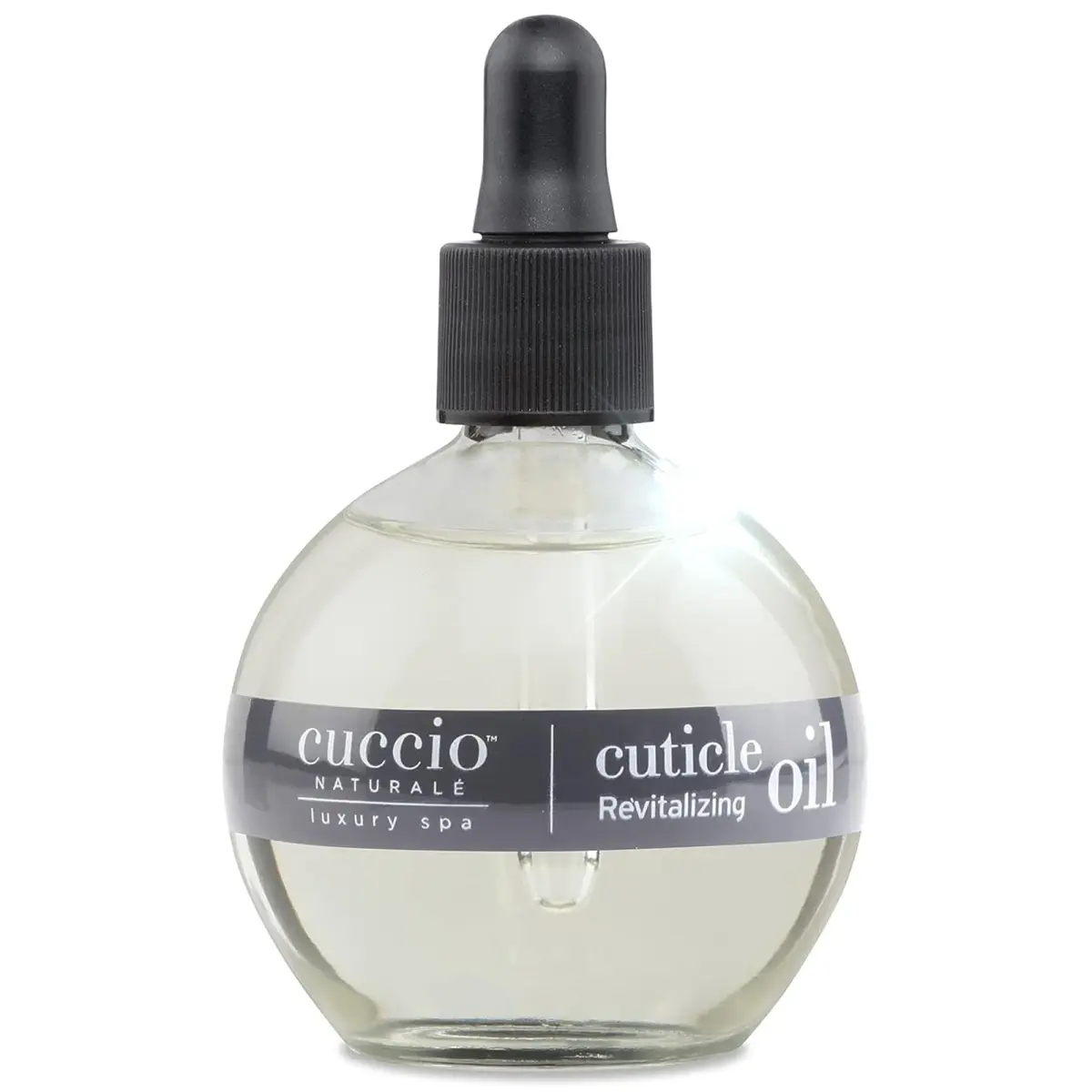Cuccio Naturale Peach & Vanilla Revitalizing Cuticle Oil 68ml (2.30 Fl Oz) | Fast-Absorbing Hydration for Dry Cuticles - main product image