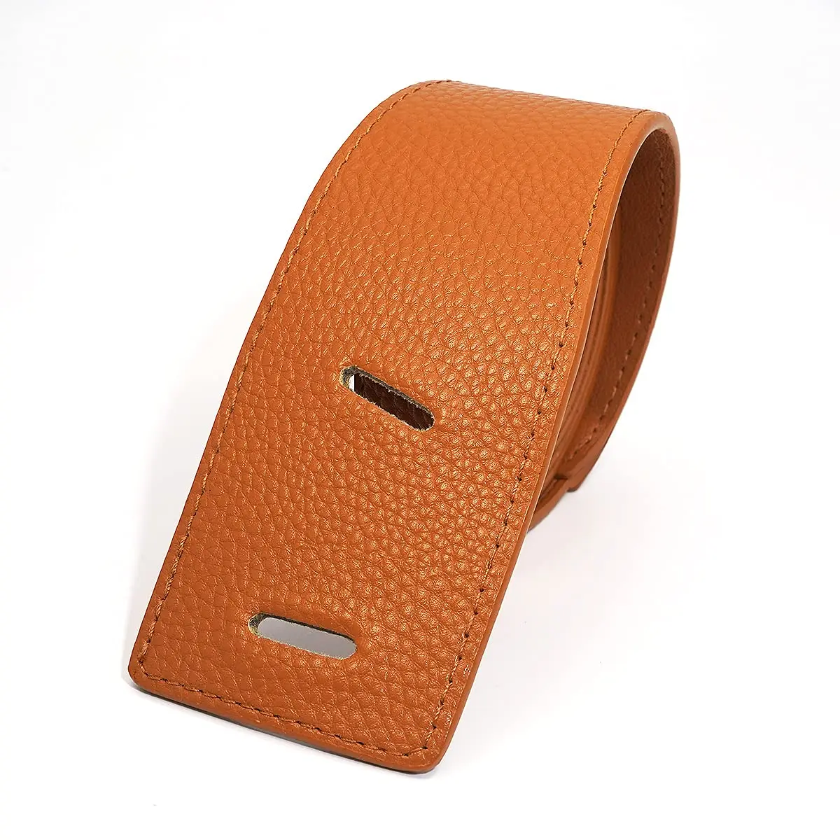 Glamorstar Women Leather Belts Vintage Irregular Waist Belt for Dresses Tie Knot Waistband Belt Brown 105cm - view 3