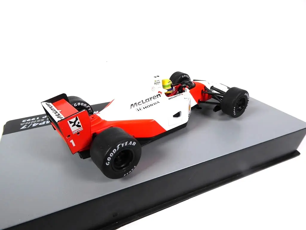 OPO 10 Formula 1 Car 1/43 | Metal Scale Model, Ayrton Senna Germany GP 1992 - view 5
