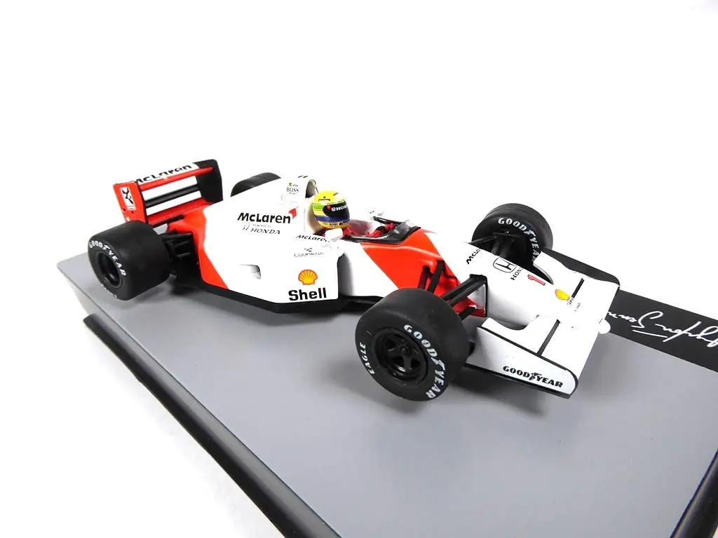 OPO 10 Formula 1 Car 1/43 | Metal Scale Model, Ayrton Senna Germany GP 1992 - view 7