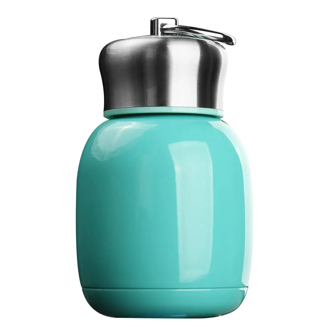 Comeon 9.5oz Stainless Steel Water Bottle Vacuum Insulated Mug, Teal | Keeps Drinks Hot/Cold 6hrs - main product image