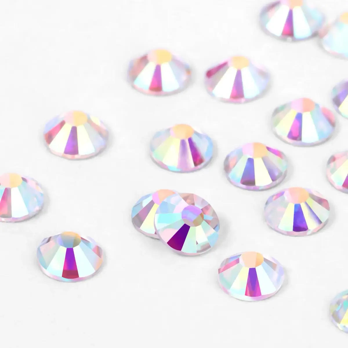 Novani Glass Crystal Rhinestones SS16 (3.8-4.0mm) 1440pcs | Flatback Round Gems for Nail Art, Crafts, Makeup, DIY Decoration - view 4