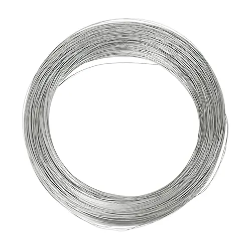 VIGAN 304 Stainless Steel Spring Wire Rope 0.3mm Diameter, 10M Length, Silver | Corrosion Resistant for DIY & Industrial Use - main product image