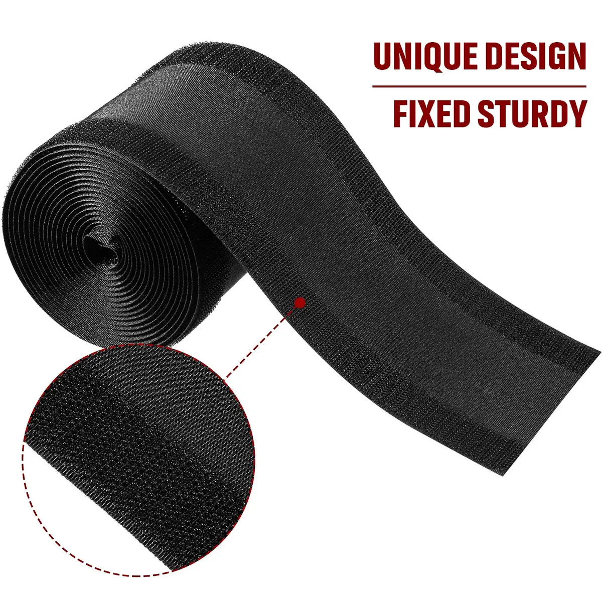 WILLBOND Carpet Cord Cover Cable Protector 9.84 Ft Black | Floor Cable Management for Carpets - view 4