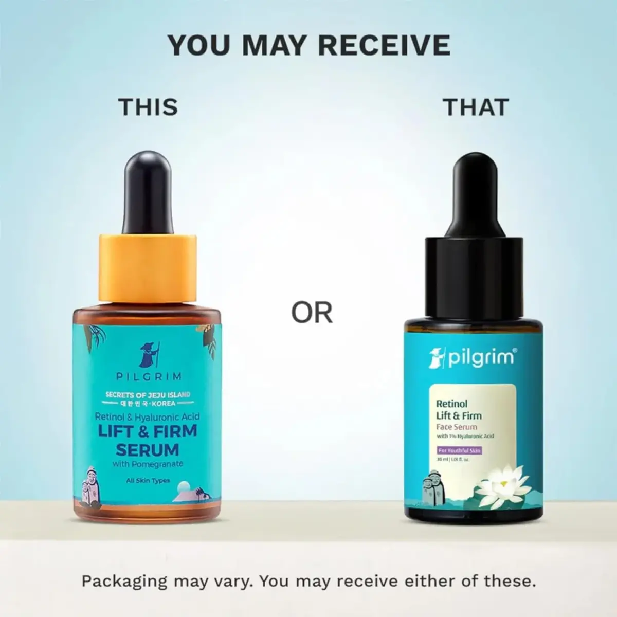 Pilgrim Retinol 0.5% Serum with 1% Hyaluronic Acid 30ml (1.01 Fl Oz) | Anti-Aging Face Serum for Wrinkles & Fine Lines - view 2