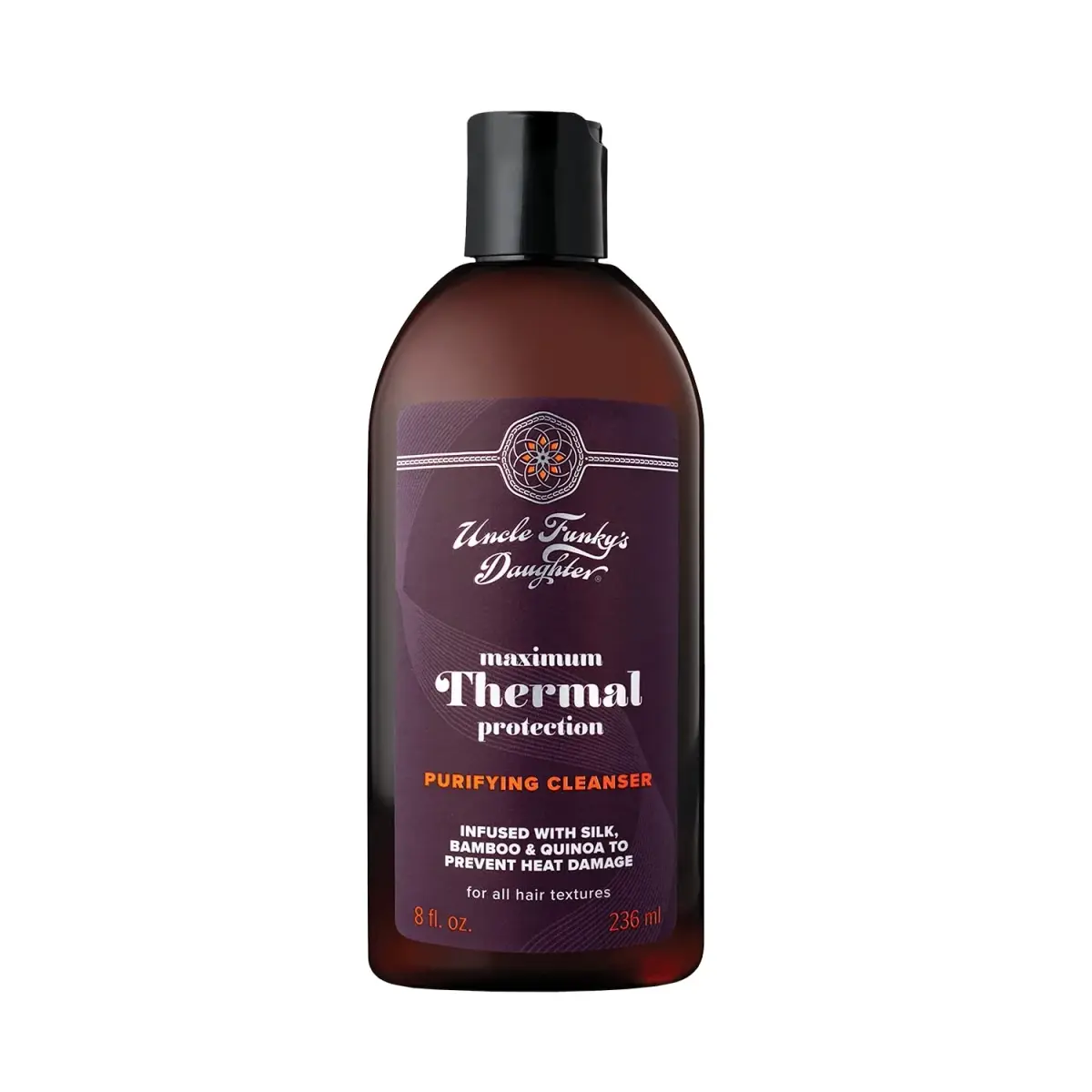 Uncle Funky's Daughter Maximum Thermal Protection Purifying Cleanser 237ml (8 Fl Oz) | Clarifies Hair for Heat Styling - main product image