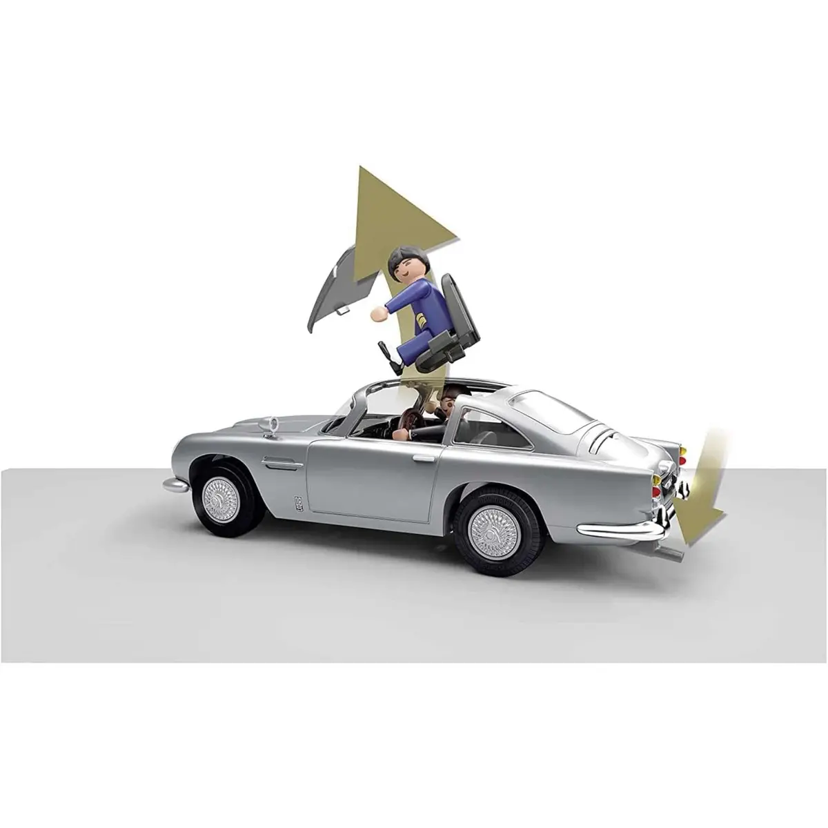 Playmobil James Bond Aston Martin DB5 – Goldfinger Edition | Iconic 007 Car with Secret Functions (70-120 chars) - view 2