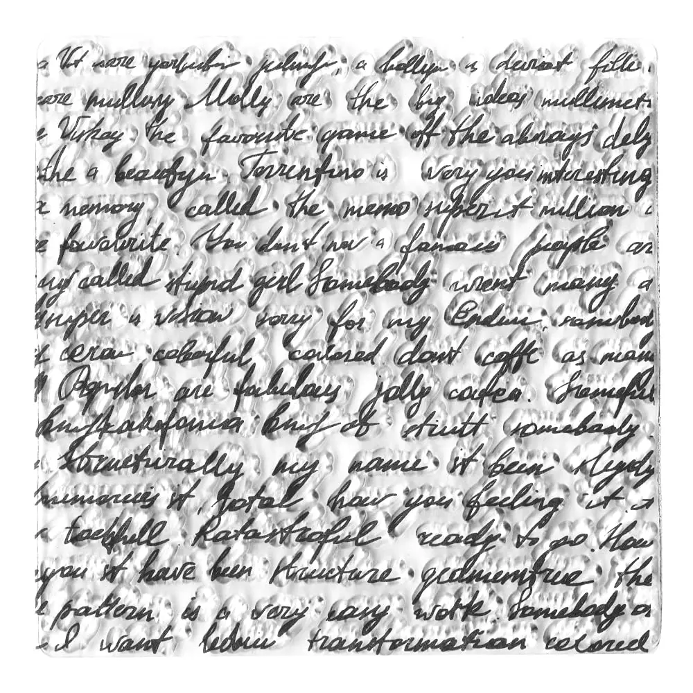 Hying Clear Rubber Stamp for Card Making & Scrapbooking | English Sentiment Background Transparent Silicone Seal Stamp - main product image