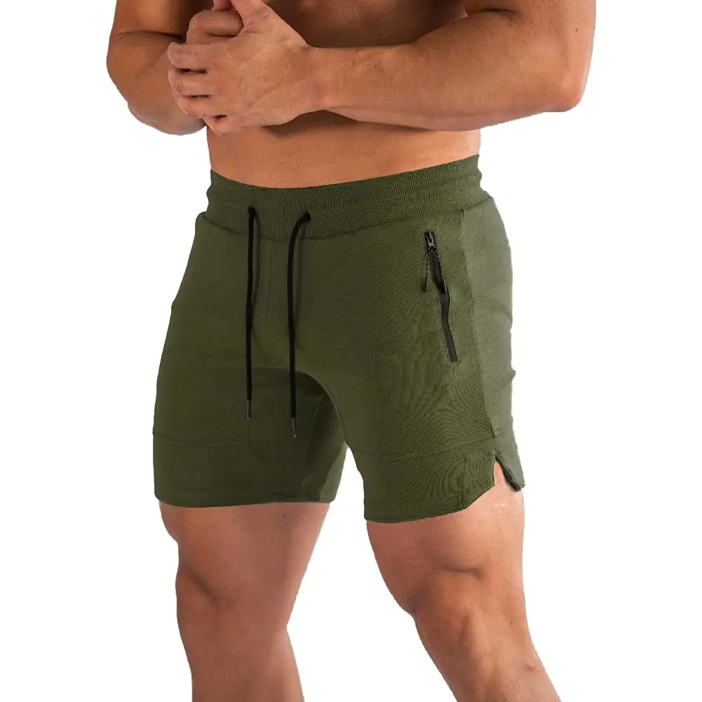 PIDOGYM Men's 5" Gym Shorts with Zipper Pockets | Breathable, Lightweight Active Shorts for Men - main product image