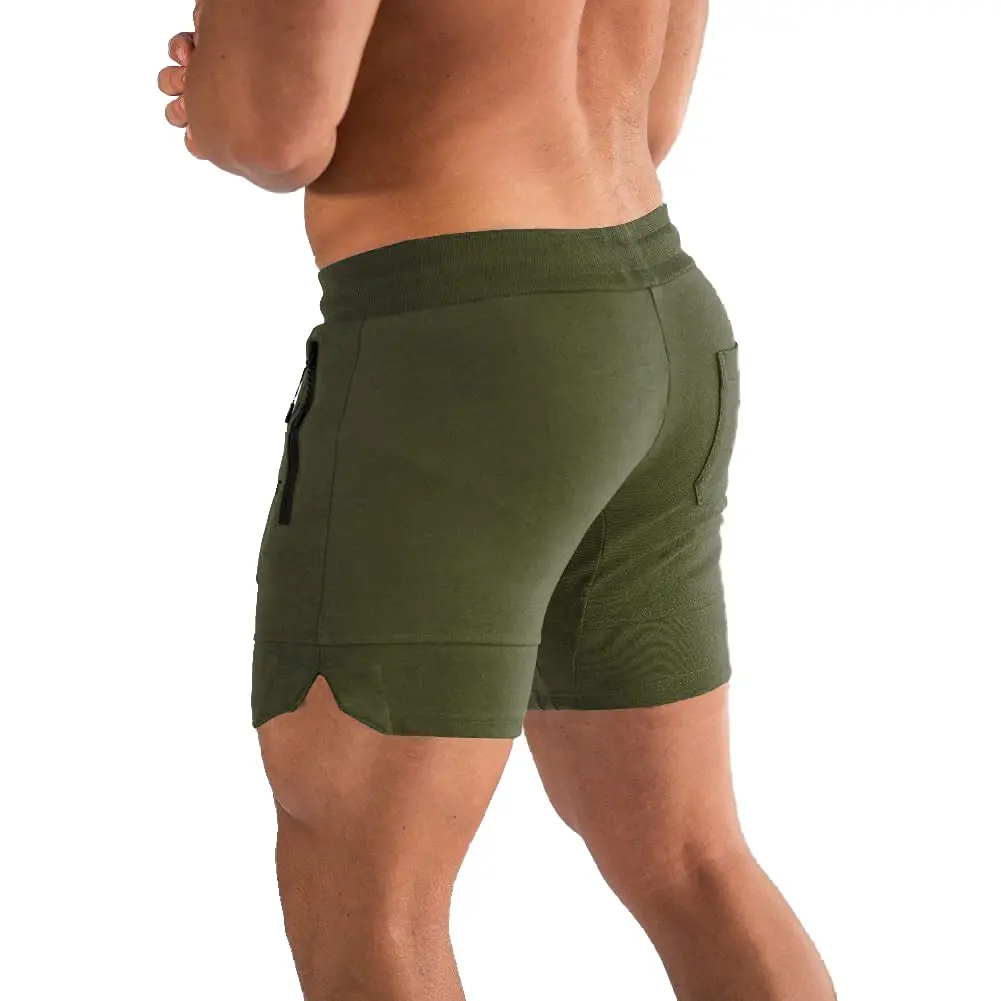 PIDOGYM Men's 5" Gym Shorts with Zipper Pockets | Breathable, Lightweight Active Shorts for Men - view 2