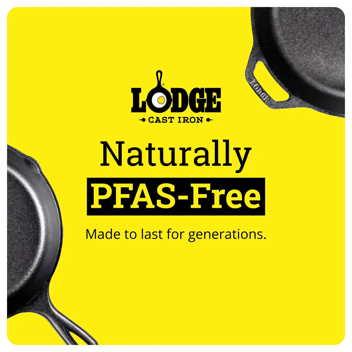 Lodge Pre-Seasoned Cast Iron Pie Pan with Dual Handles, 9 Inches (23 cm) | Heavy-Duty Baking for Homemade Pies & Desserts - view 7