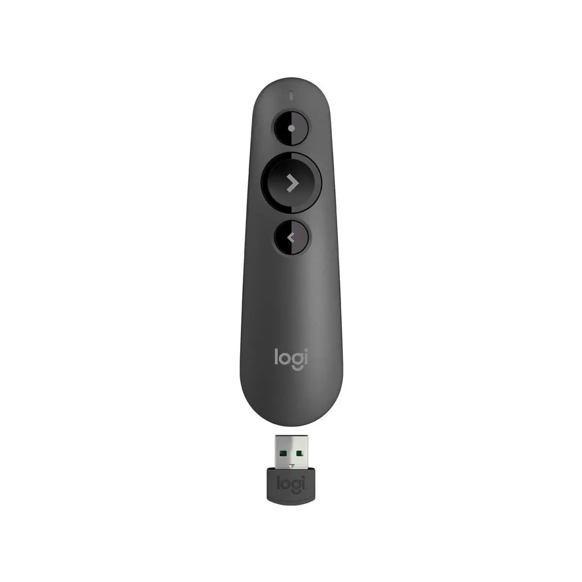 Logitech Wireless Presenter R500s with Laser Pointer & USB Receiver (12.4cm x 3.6cm x 2.5cm) - main product image