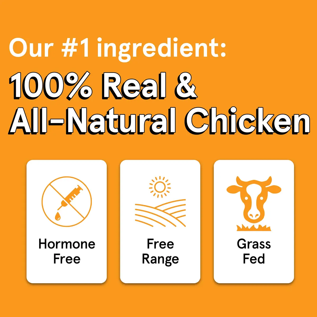 TRMC Real Meat Dog Treats 12oz | Grain-Free, High-Protein Venison & Chicken Jerky for Dogs - view 2