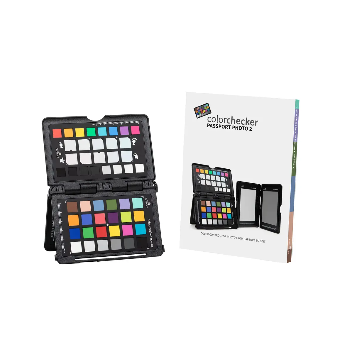 Calibrite ColorChecker Passport Photo 2 Color Calibration Kit | 4 Target Set for White Balance, Exposure & Camera Profiling - view 2