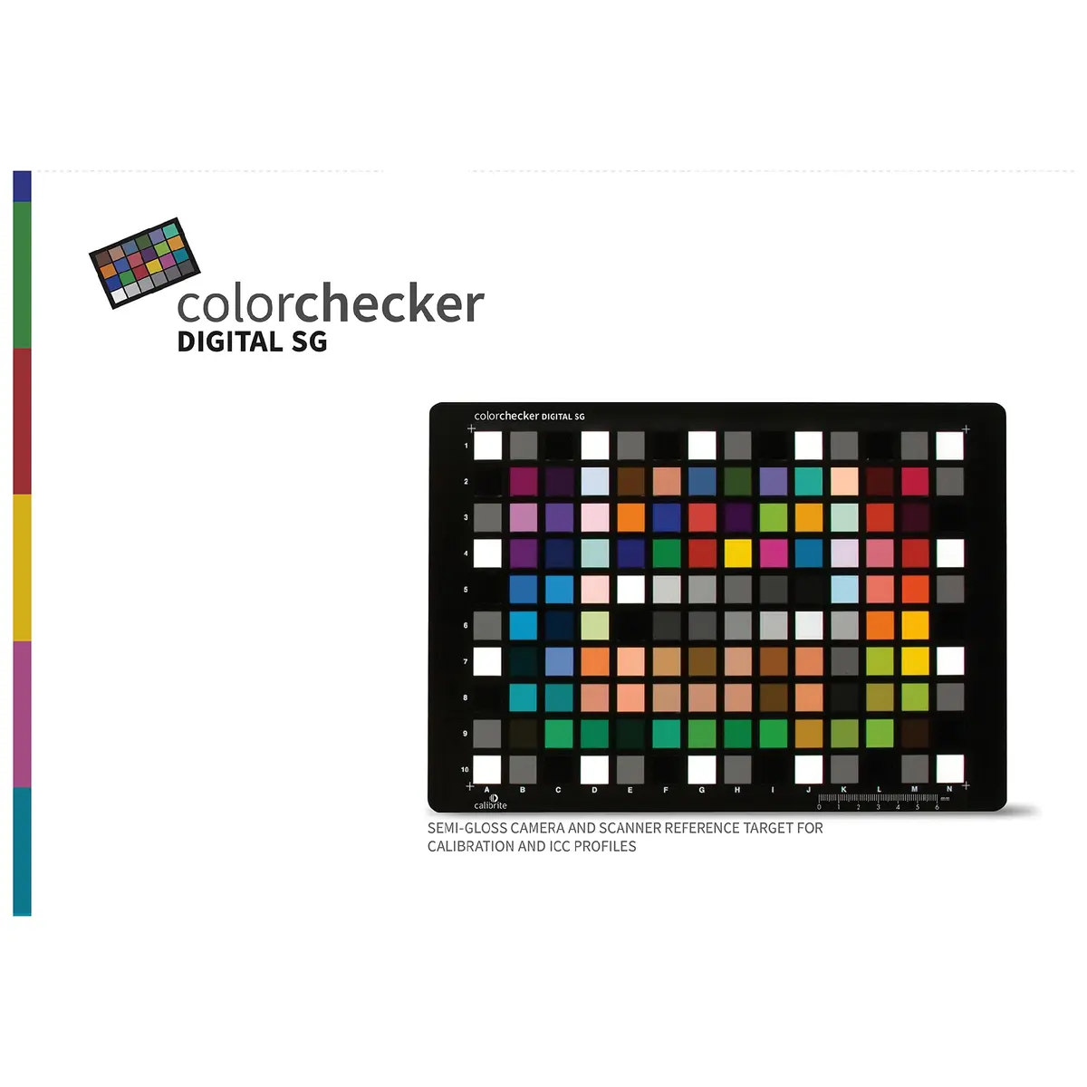 Calibrite ColorChecker Digital SG Color Reference Target 8 x 11.5 inch | Advanced Camera Profiling & White Balance - view 3