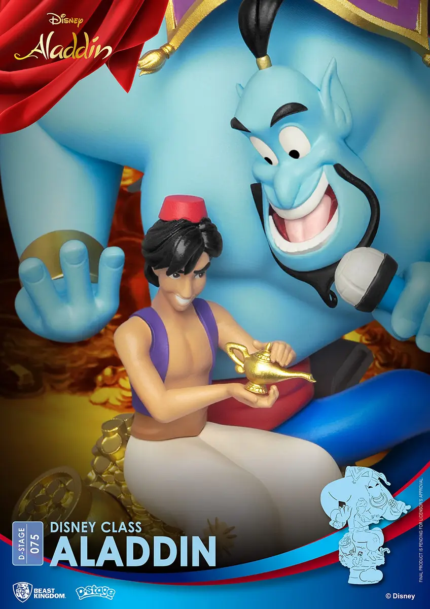 Beast Kingdom Disney Classics: Aladdin DS-075 D-Stage Statue, Multicolor | Disney Scene Diorama Collectible - view 6