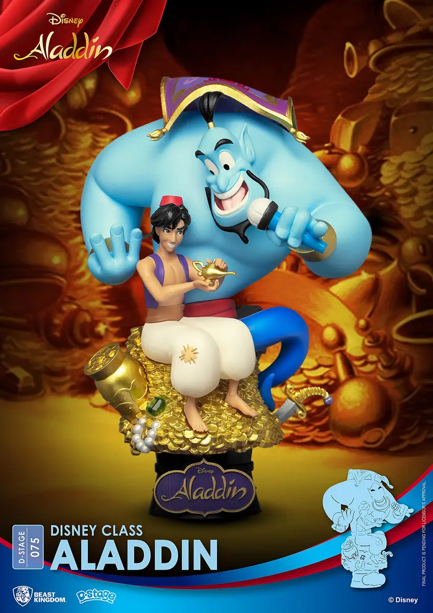 Beast Kingdom Disney Classics: Aladdin DS-075 D-Stage Statue, Multicolor | Disney Scene Diorama Collectible - view 2