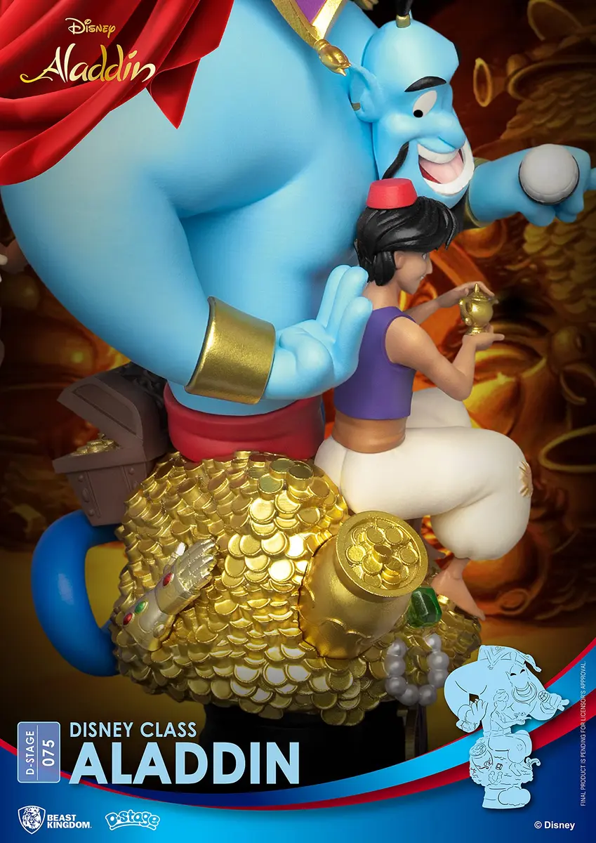 Beast Kingdom Disney Classics: Aladdin DS-075 D-Stage Statue, Multicolor | Disney Scene Diorama Collectible - view 4