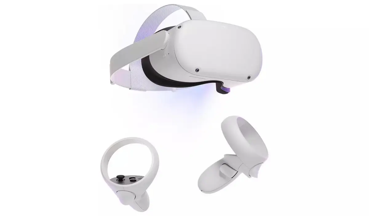 Meta Quest 2 — Advanced VR Headset 128 GB | Wireless, High-Res, 3H Play - main product image