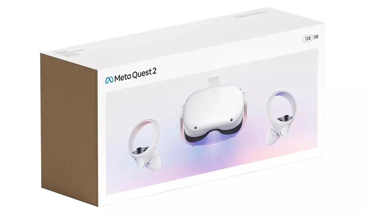 Meta Quest 2 — Advanced VR Headset 128 GB | Wireless, High-Res, 3H Play - view 3