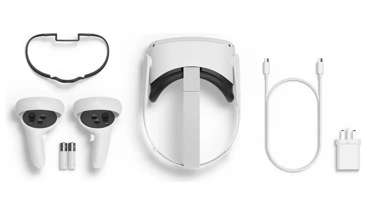 Meta Quest 2 — Advanced VR Headset 128 GB | Wireless, High-Res, 3H Play - view 4