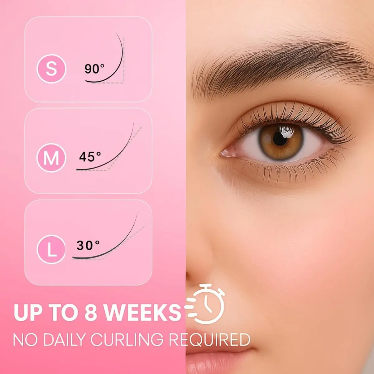 CLIONE PRIME Korean Lash Lift Kit 5 Sets | Professional At-Home Eyelash Perming - view 4
